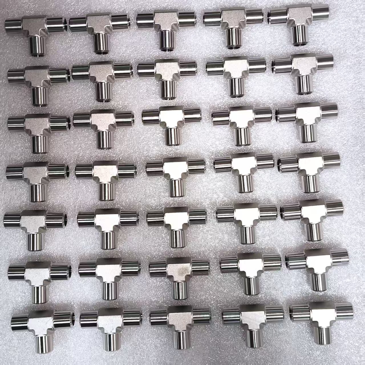 316L 电解抛光三通