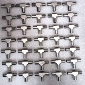 316L 电解抛光三通